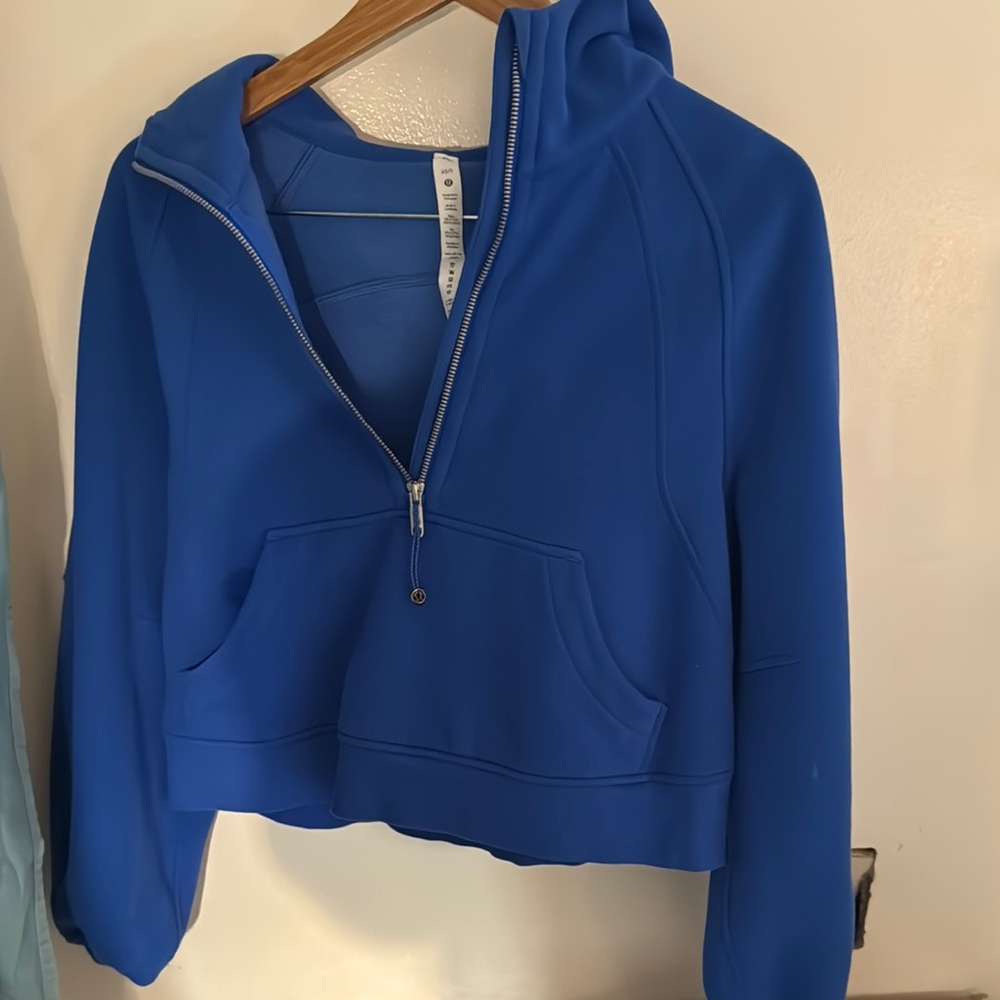 Lululemon Scuba Oversized half zip hoodie. Size 4. Size XS/S